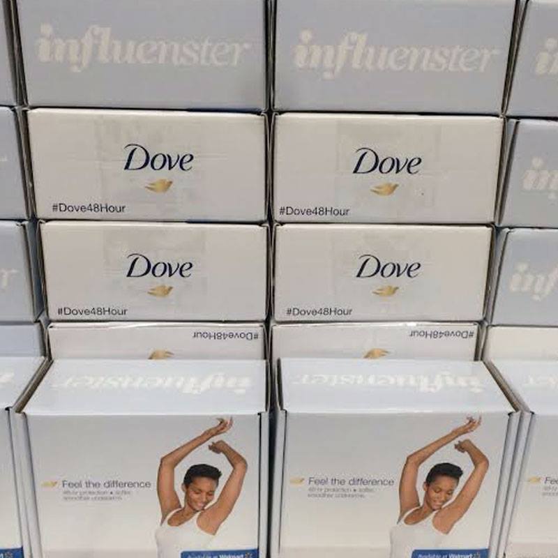 InfluensterCB's tweet photo. HANDS UP if you're excited for the Dove Advanced Care VoxBox and finding #LoveatFirstSwipe! http://t.co/eDFH9flpiW