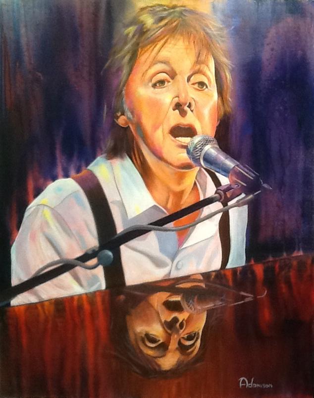 GregoryAdamson's tweet image. Happy 73rd birthday #PaulMcCartney! #Beatles #art #portrait #painting