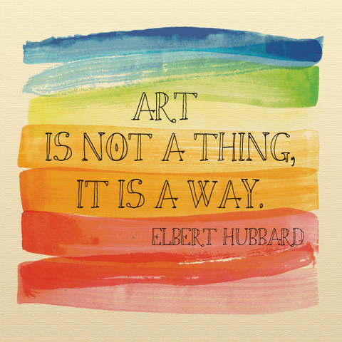 Can you imagine a #life without art? What would you do if you were unable to #create? #artquote