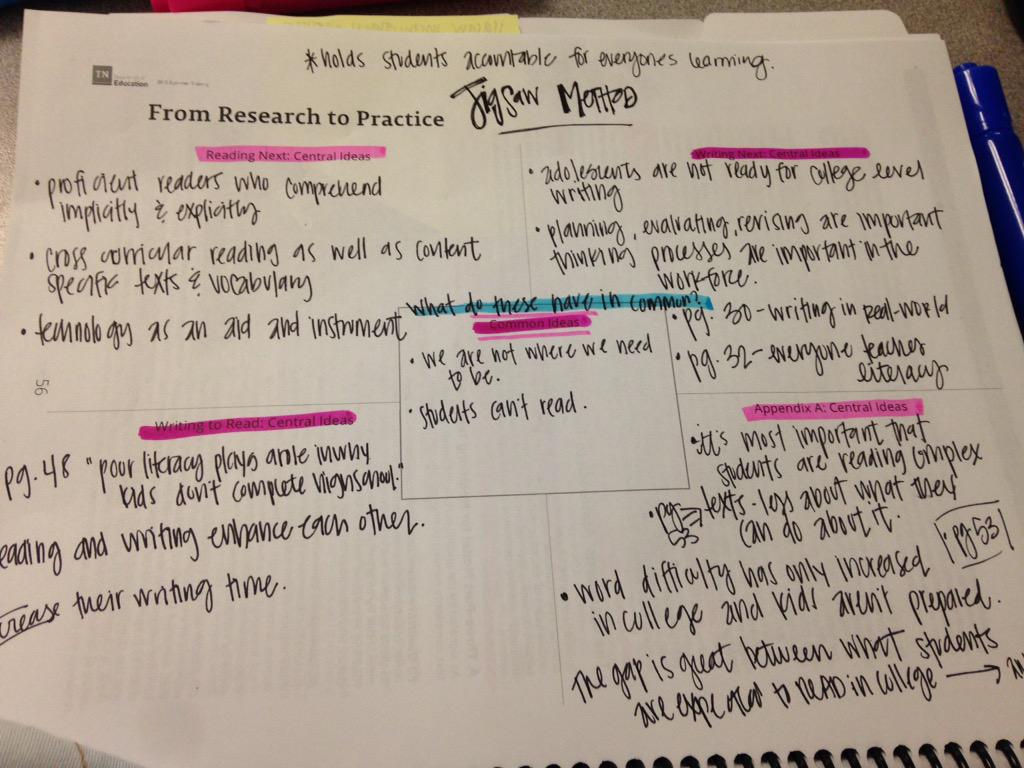 Jig sawing over here at the #tnready conference. Definitely will use this in my #aplang and #APlit classes.