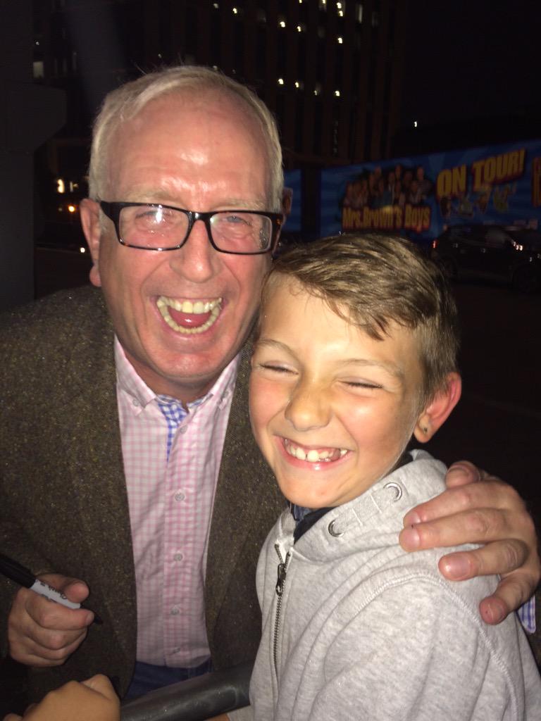 kimdowns23's tweet image. Mrs Browns boys Cardiff 17/06/15