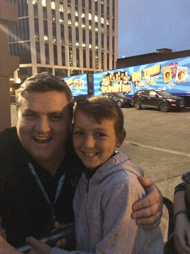 kimdowns23's tweet image. Mrs Browns boys Cardiff 17/06/15