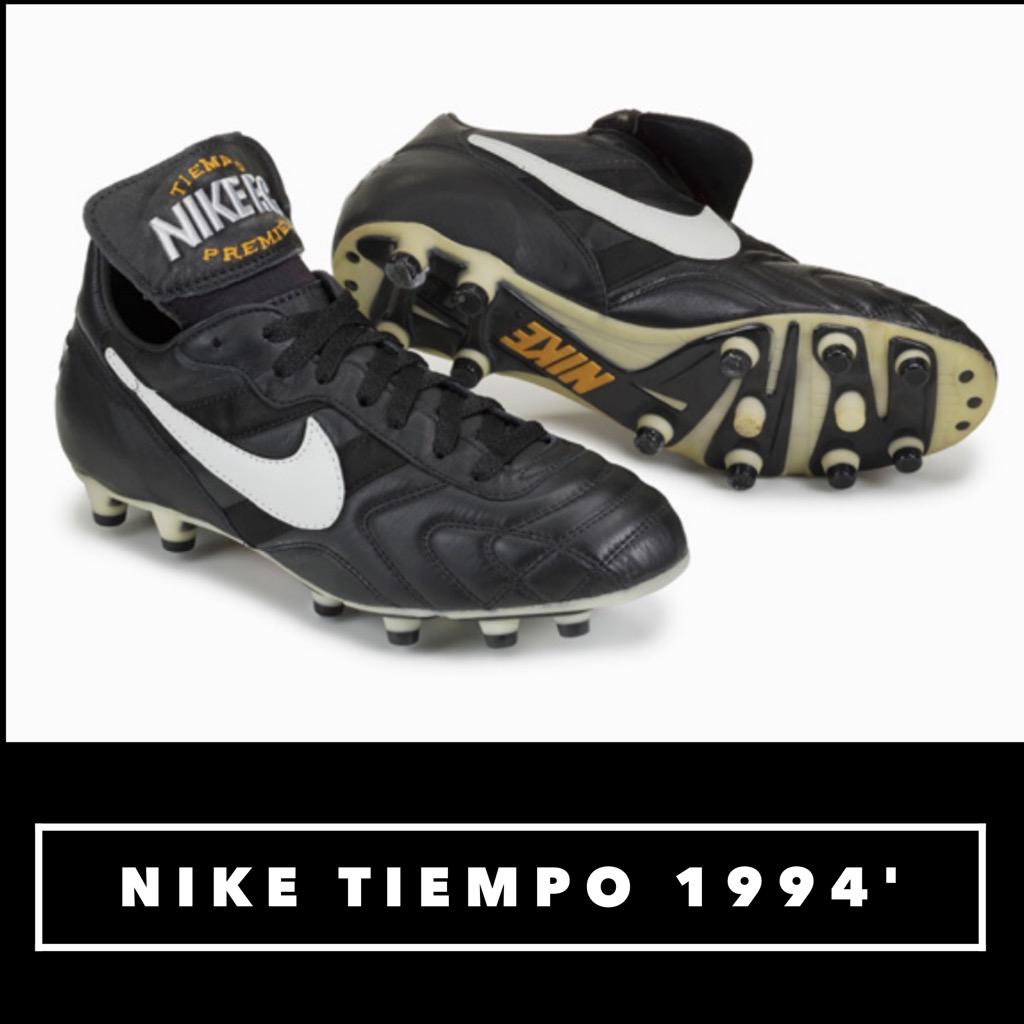 Twitter \ تويتر: "#TBT Nike Tiempo Boots Circa'1994 #wegotsoccer #Nike #boots #cleats #legends #history #throwback #nikefc @nikesoccer http://t.co/lph0ViggFO"