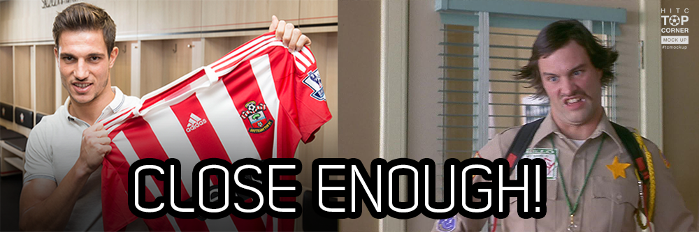 elecspo's tweet photo. Southampton new boy Cedric Soares… close enough! #TCMockUp http://t.co/EGVDxwjxv3