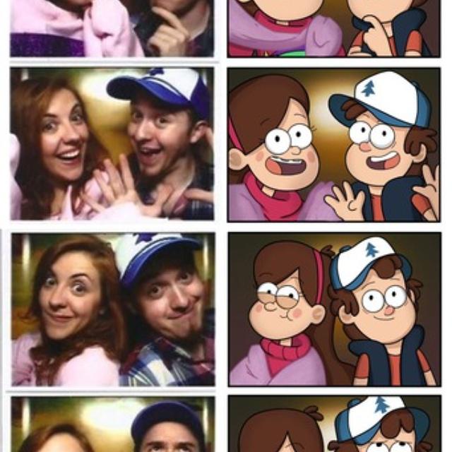 Happy birthday to the genius guy Alex Hirsch and his sister Ariel) Have a mysterious day 