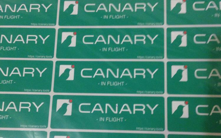 A flock of Canaries, getting ready to ship out...

canary.tools