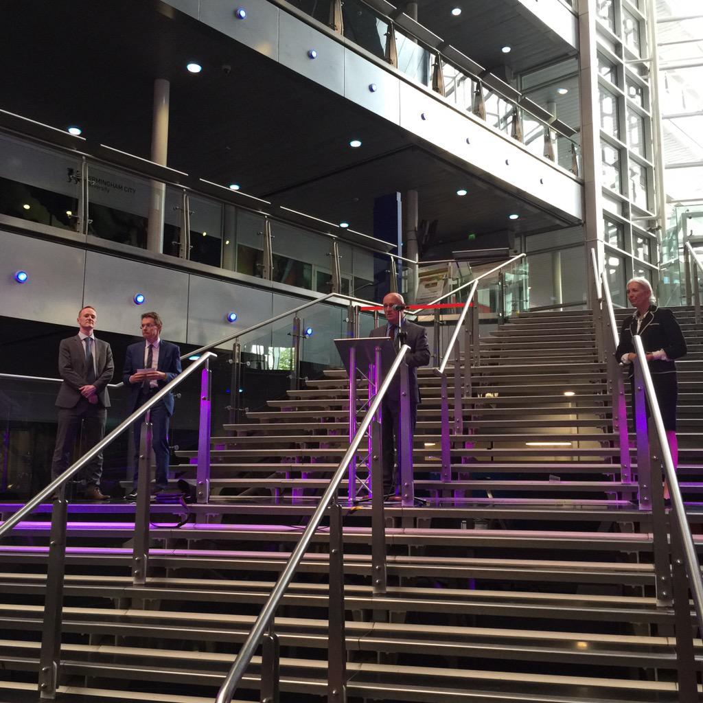 Bham_Made_Me's tweet photo. Amazing end to the @Bham_Made_Me Expo! @johnmathers2 speaking at the #BMM15 networking event at @millenniumpoint http://t.co/6n0vX6YvIJ