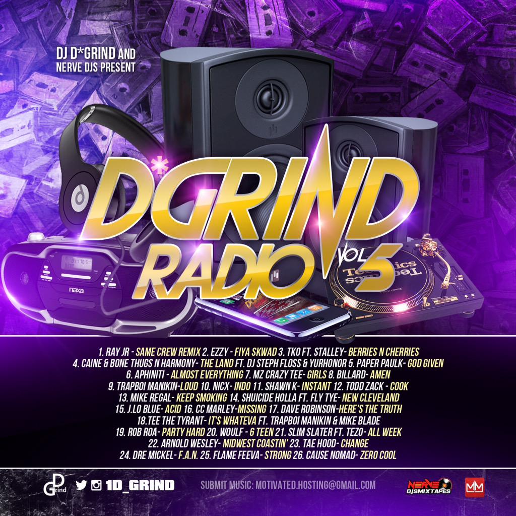 1D_Grind's tweet photo. Artists Send Me Your Music Submissions to DGRIND.TAPES@ http://t.co/HWPUeXEc46 📩 V.6 coming soon!
#DGRADIO #GetMotiv http://t.co/M8eNUrgHGX