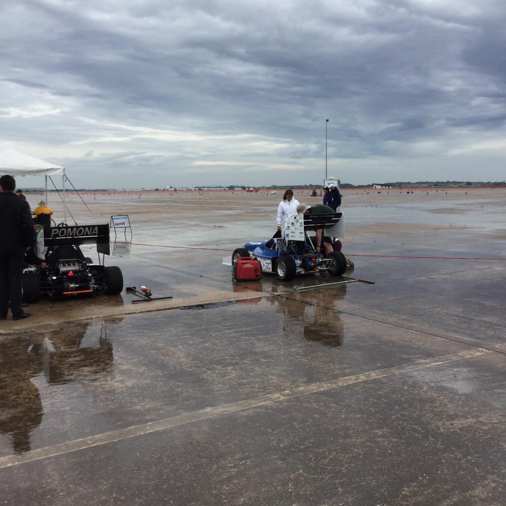 Storm is over! As for our progress:  ✔️ Tech. ✔️Tilt. ✔️ Presentation. Now in noise! #FSAElincoln