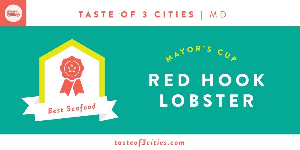 Tasteof3Cities's tweet photo. Winning the “Best Seafood” award in Baltimore was @lobstertruckDC Congrats! http://t.co/F2zhQJ7vwf