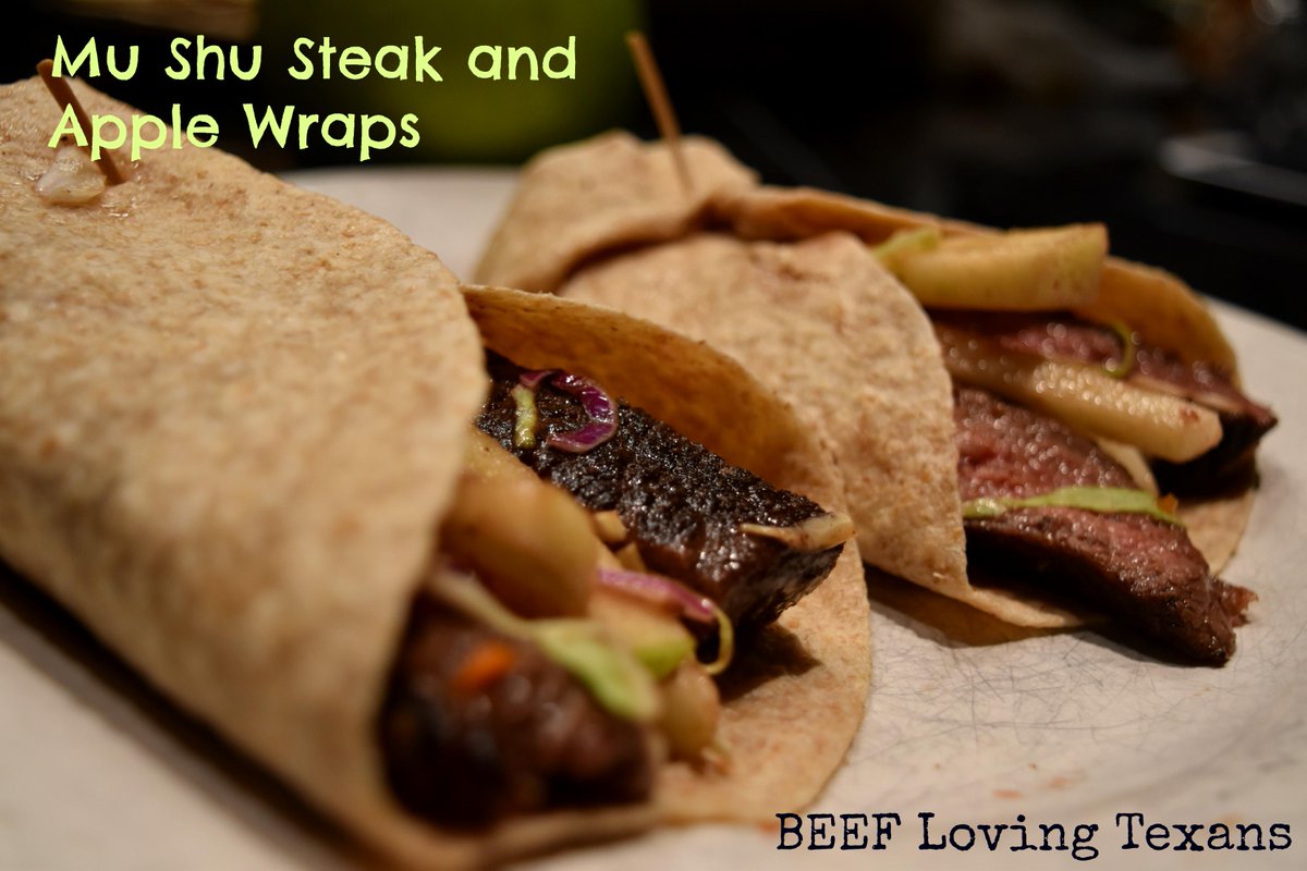 BeefLovingTX's tweet photo. Lunch on the go: Mu Shu Steak &amp; Apple Wraps http://t.co/sP5tQgHSMR #ProteinChallenge http://t.co/teyidQ3c4D