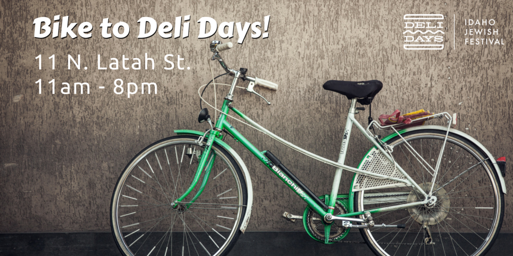 IJFBoise's tweet photo. How about a bike ride over to #DeliDays, the weather's great today! #RideOnBoise #ThisisBoise http://t.co/C9RnfDq2uV