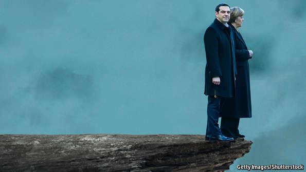 TheEconomist's tweet photo. If only it were a comedy: My big fat Greek divorce http://t.co/KZYLlVNds7 http://t.co/NK1CGHOgRm