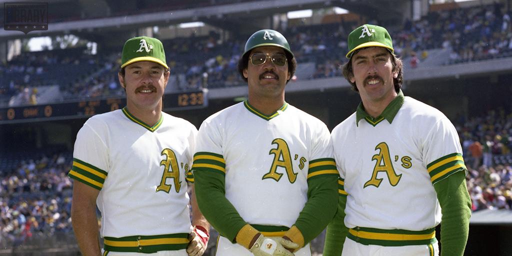 National Baseball Hall of Fame and Museum ⚾ on X: #OTD: 1972: #Athletics  hold baseball's first-ever Mustache Day for a Father's Day game at the  Oakland Coliseum.  / X