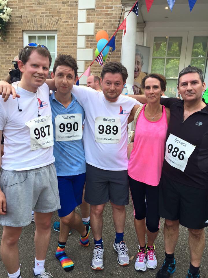Well done to our team &amp; to everyone who did the <a href="/birkettsllp/">Birketts LLP</a> #Race4Business today!