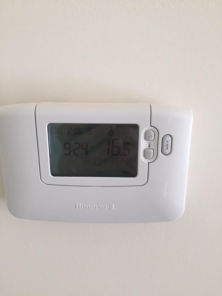 RustYallop's tweet image. Ideal logic ES35 with Honeywell controls on a twin zone heating new build.