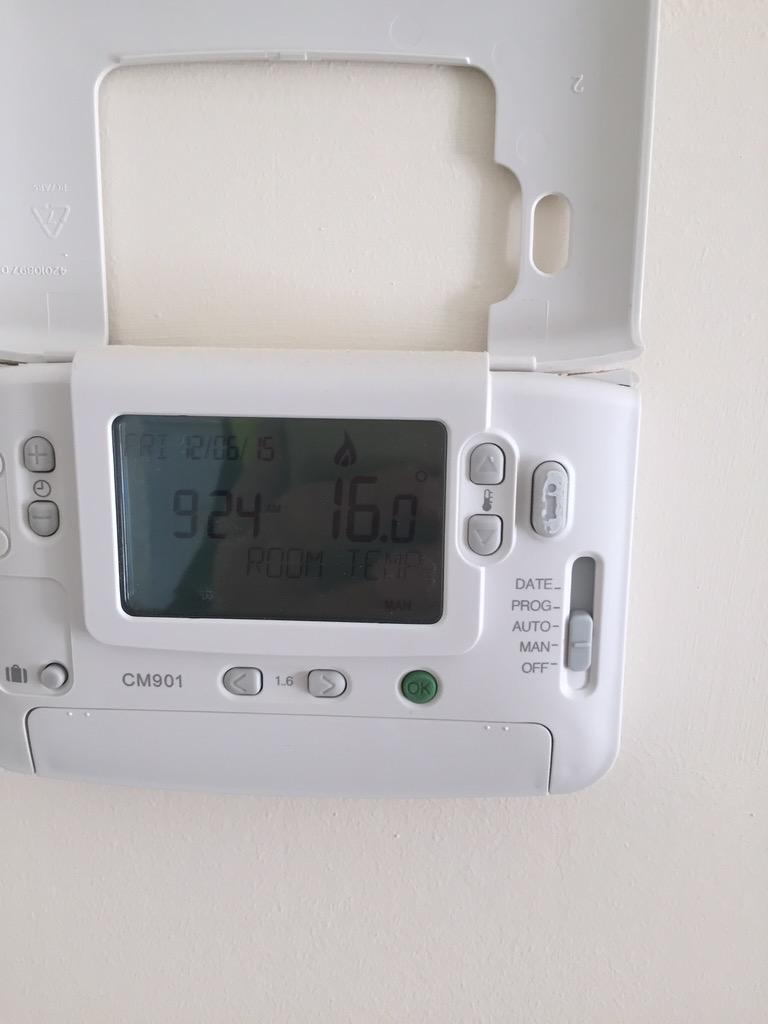 RustYallop's tweet image. Ideal logic ES35 with Honeywell controls on a twin zone heating new build.
