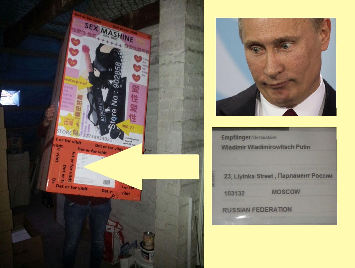 Wladimir Wladimirowitsch Putin Du gehst uns auf den Sack! Jetzt reichts endgültig! Viel Spaß mit dieser Blamage!