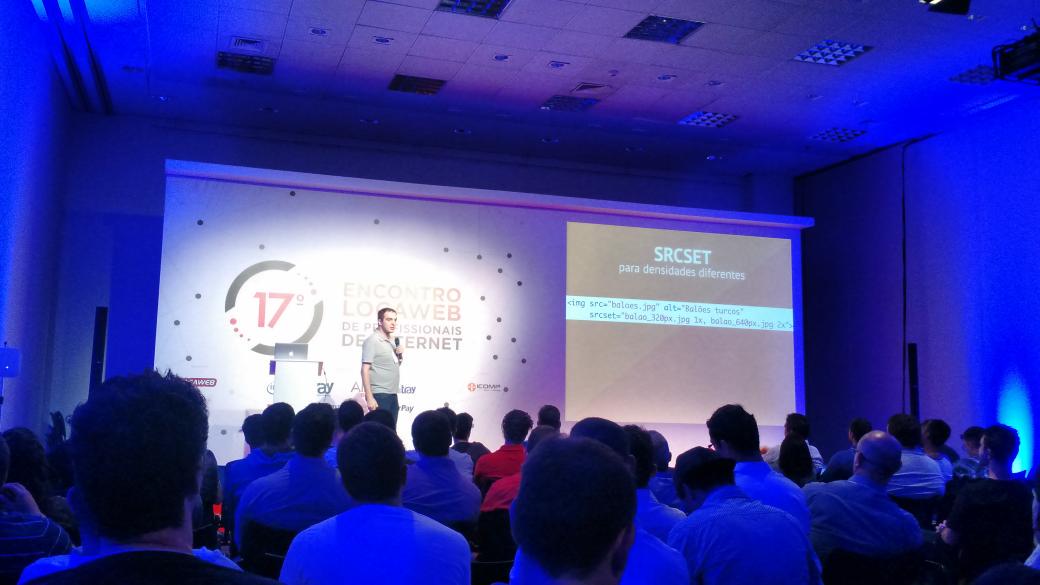 thiiisantos's tweet image. Palestra &amp;lt;picture&amp;gt; e srcset com @sergio_caelum, o livro vale a pena! #17elw #tableless