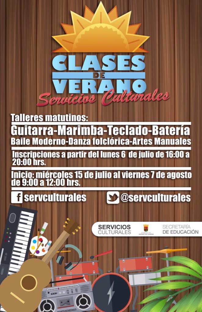 Inscríbete a nuestros talleres de verano. Llámanos al 6135017.