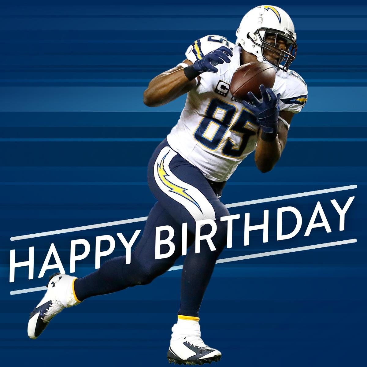 Happy 35th Birthday to TE Antonio Gates! 