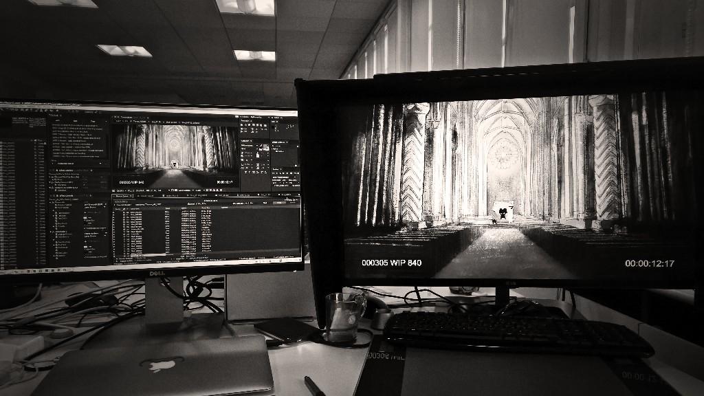 Mythomen's tweet image. Rendering. The best way to check every frame. #trailer #animation #workInProgress #4k