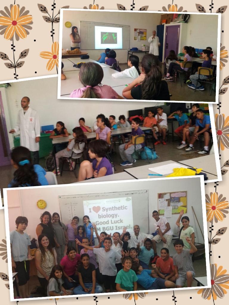 iGEM BGU 2015 (@bgu_igem) on Twitter photo Kids are smart! Taught 5th&6th grade children from Dgania-Jewish Arab school, about synthetic biology <a href="/iGEM/">iGEM Headquarters</a> Kids are smart! Taught 5th&6th grade children from Dgania-Jewish Arab school, about synthetic biology <a href="/iGEM/">iGEM Headquarters</a>