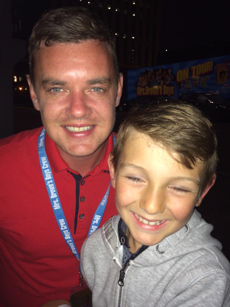 kimdowns23's tweet image. My boy loved Mrs browns boys in Cardiff last night #SuperFan