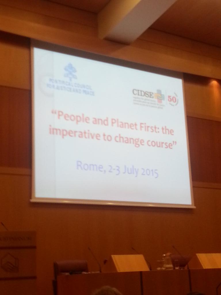 ICYCW is present in the conference co-organised by CIDSE and the Pontifical Council of Justice and Peace