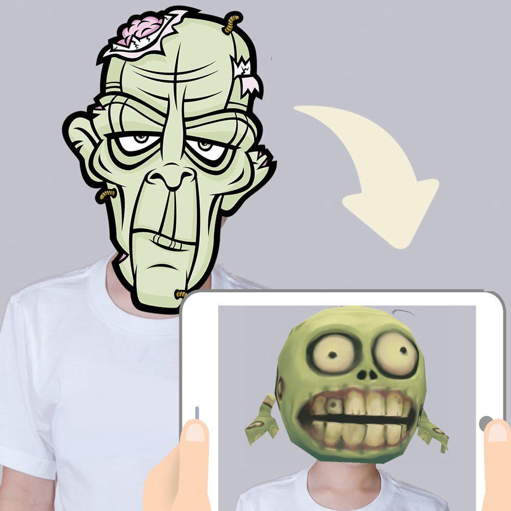 Get the Zombie mask from Amazon and turn it in to 3D with the free app

amazon.co.uk/dp/B00ZVEGV62

#zombie #zombiesquad