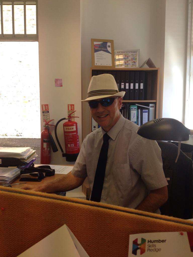 Another hot day working at the Humber LEP!