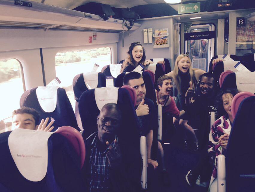 AAA_Prods's tweet photo. Cardiff here we come for @HijinxTheatre Unity festival with #eyequeuehear this weekend! http://t.co/GMbUTyp1Fl