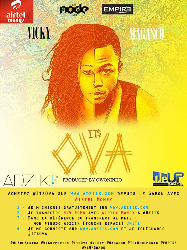 Vous l'attentidez il est la #ITSOVA adziik.com/Music/Album/115 @Vickylbv feat <a href="/Magascobboy/">BOBE MAGASCO</a> <a href="/Empire_Company/">𝙴𝙼𝙿𝙸𝚁𝙴 𝙲𝙾𝙼𝙿𝙰𝙽𝚈 🇨🇲</a> #TheNodeMusic