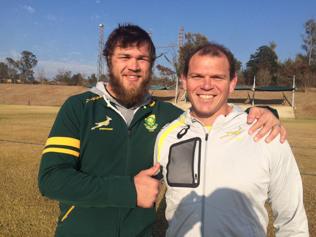 Happy birthday to Bok hard man and scrum guru Pieter de Villiers. 