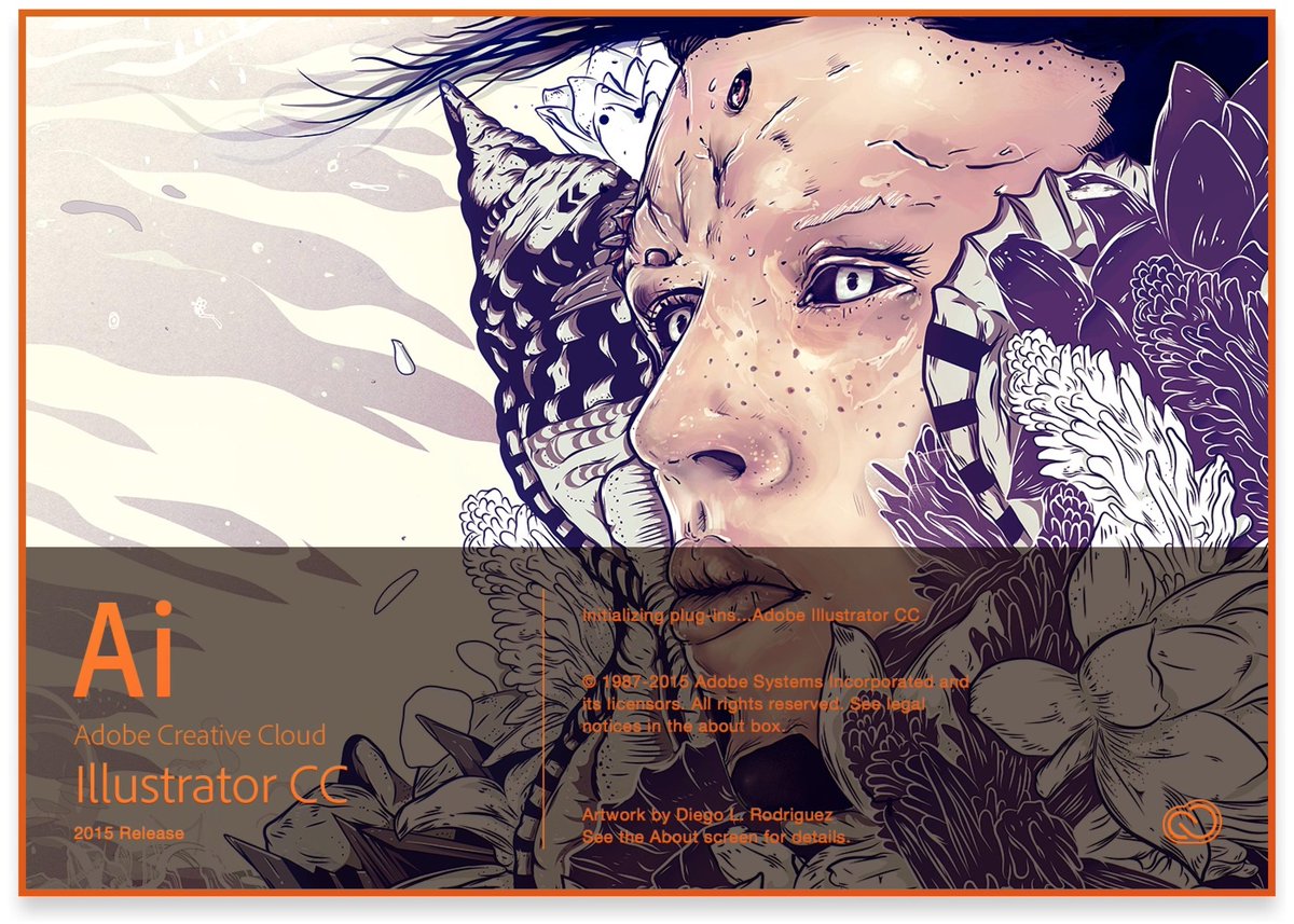 Why have Adobe put a White Walker on Illustrator’s splash screen