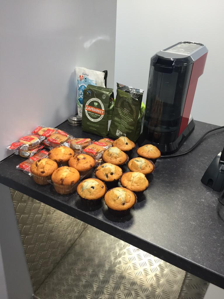 Coffee and cake morning at Dean &amp; Wood Cambridge. Come down and whilst you grab needed bits grab something else too.