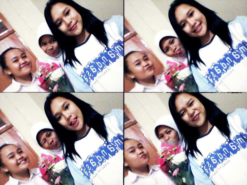 maynaniputri28's tweet image. WITH ADI ADIK LUCUUUU... misyouuu guys #catrin #Vina {} @SeptianaPutri21 #retno