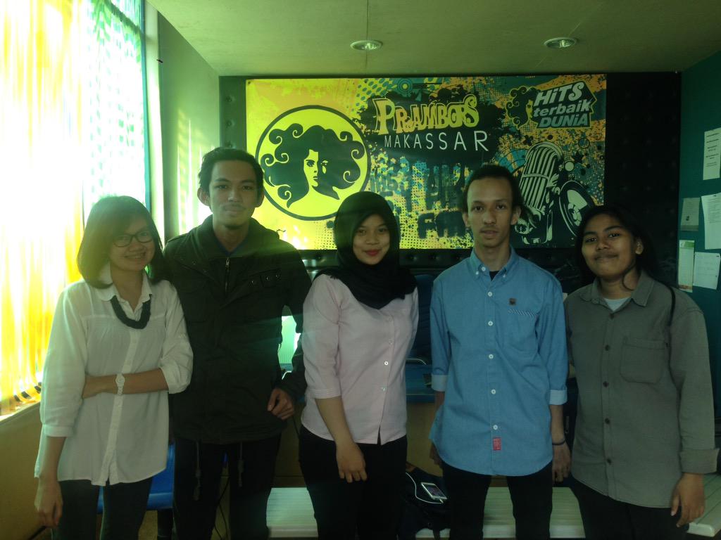 Thanku for coming tim "KINAU"! Jgn lupa nonton filmnya kawula muda! Tgl 4 Juli di kampus Unifa! Seeya :D <a href="/KinauFilms/">Kinau Films</a>