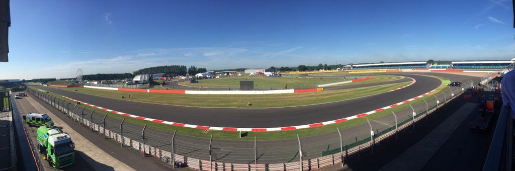 Sunny day at Silverstone for once! #F1 #BristishGP