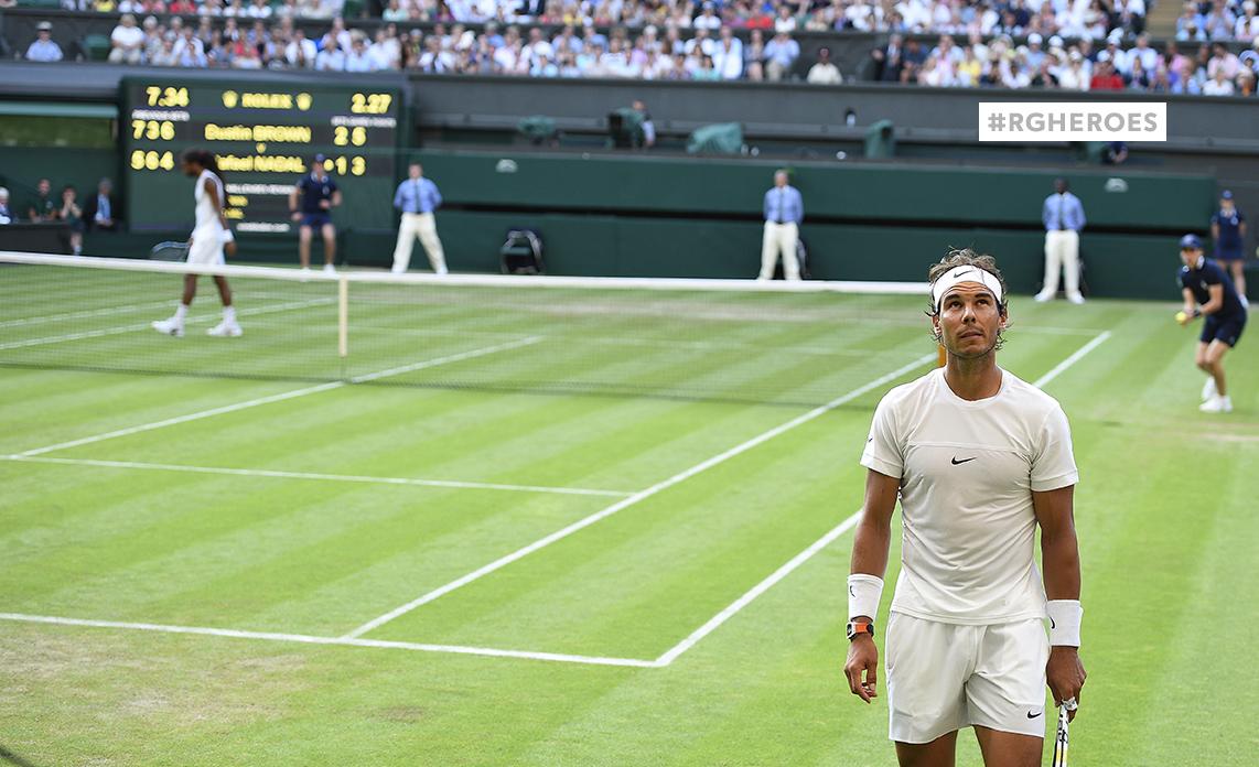 He’ll be back at the top of his game. Soon or later. No doubt. #RGHeroes