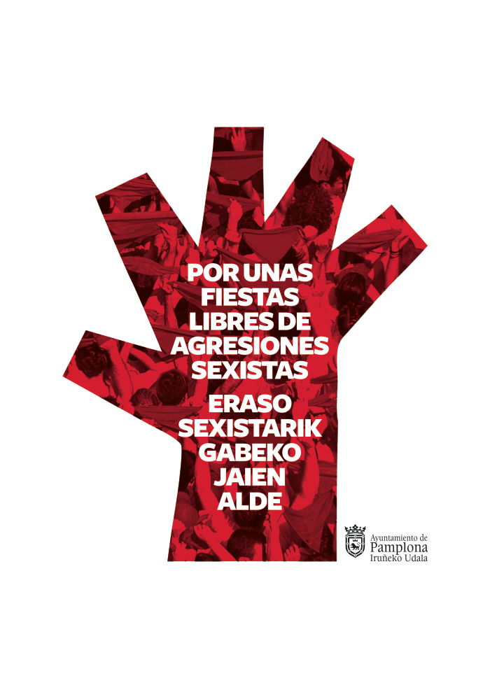 Pamplonacultura's tweet photo. Recoge tu banderola contra las agresiones sexistas. Hoy, 9-14h y 17-21h, en #Civivox Condestable #SF15 http://t.co/j71d5qOD2K