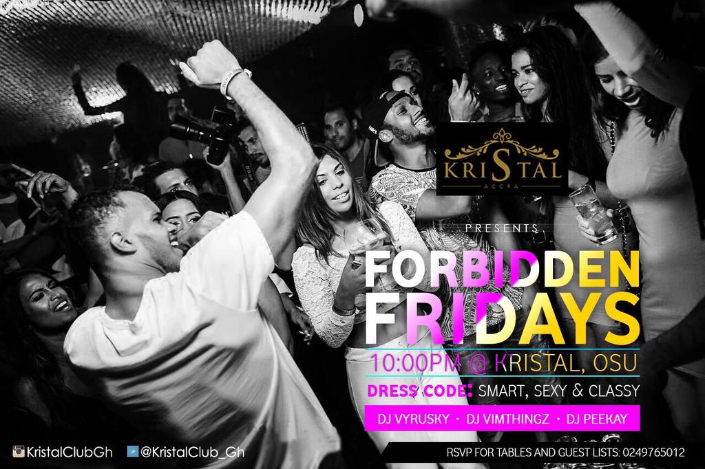 DiJaymatic's tweet photo. #SomewhereinGhana trap queens dey search shadda give #ForbiddenFridays  #ClubAtKristal http://t.co/nqRxCcmKGh