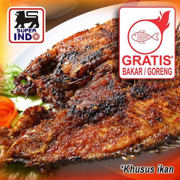InfoSuperIndo's tweet photo. Beli ikan di Super Indo selain fresh, bisa dibakar atau digoreng GRATIS! http://t.co/QJvt8xxHM0