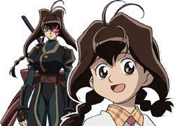 十兵衛ちゃん セル画 希少品 菜ノ花自由 アニメ 十兵衛ちゃん セル画展示研究室 Jubei-chan: The Ninja Girl Anime Cel