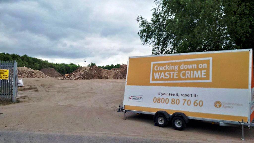 Help us crack down on #wastecrime Call <a href="/CrimeStoppersUK/">Crimestoppers</a> on 0800 555 111 or our hotline 0800 80 70 60