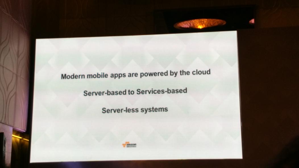 sanmansp's tweet image. #awsenterprise server less systems
