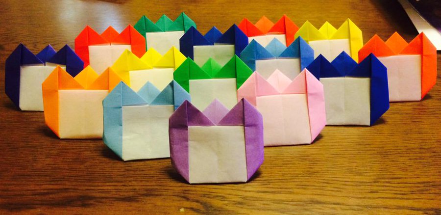とても便利な チューリップ名札 の折り紙制作レシピ ほいくらいふ