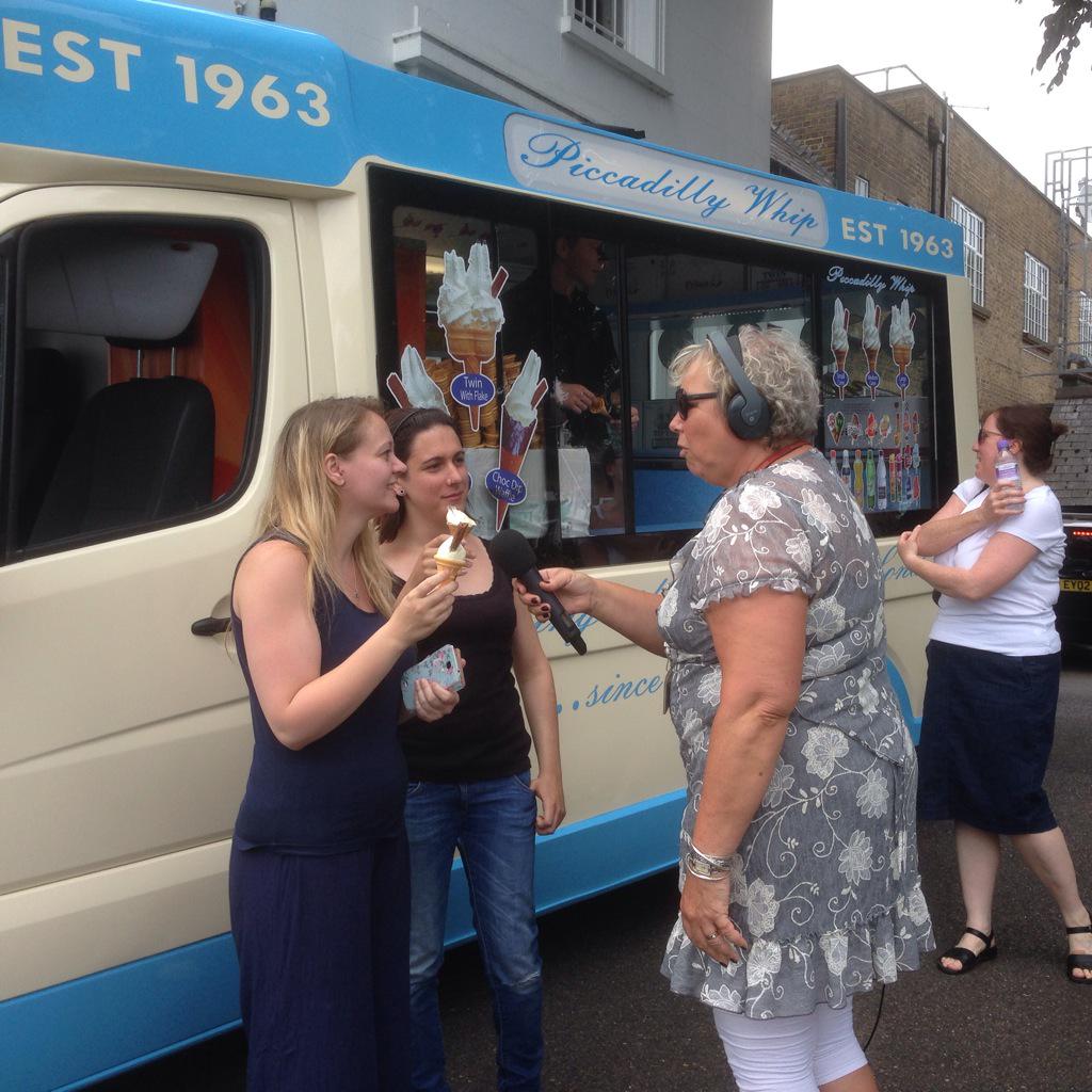BBCEssex's tweet image. .@sadienine is getting the ice creams in now! Still a few left! Come to the studios in Chelmsford while stocks last.