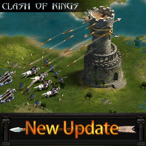 ClashofKingsCoK's tweet photo. Hit "RETWEET" and update your #ClashOfKings Android game to earn FREE 100 GOLD now! http://t.co/SiHmbRTS5D
