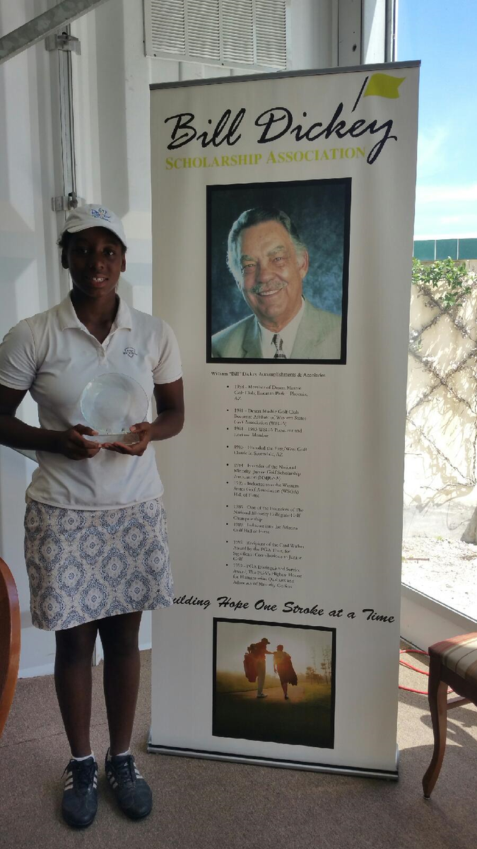 AbramsInsurance's tweet image. Kendel was runner up for low net in the BDI at Ibis in West Palm. Thank you @MartinHallGolf for great advice!